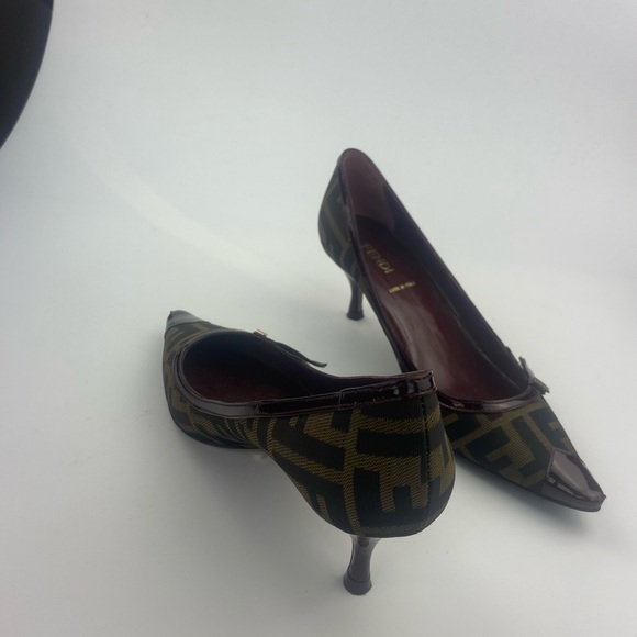 Fendi Monogram Kitten Heels - Picture 8 of 10